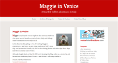Desktop Screenshot of maggieinvenice.com